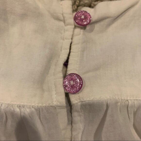 Pink Chicken Embroidered Marabelle Top - 12m - Picture 6 of 7